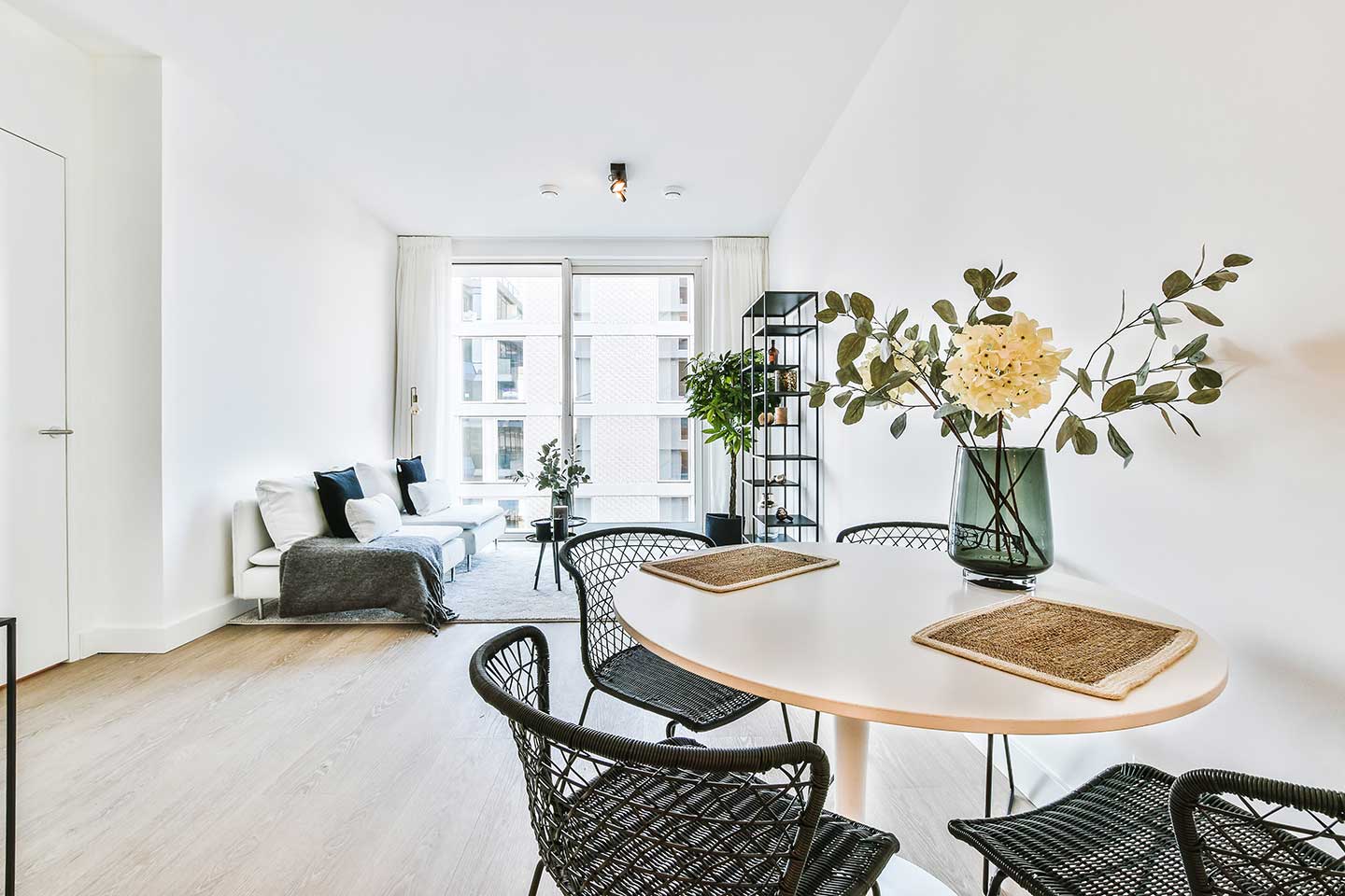Sample Modern apartment building